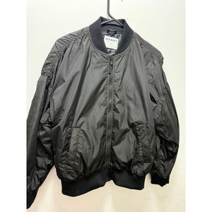 Women's Old Navy Black Bomber Jacket Size M